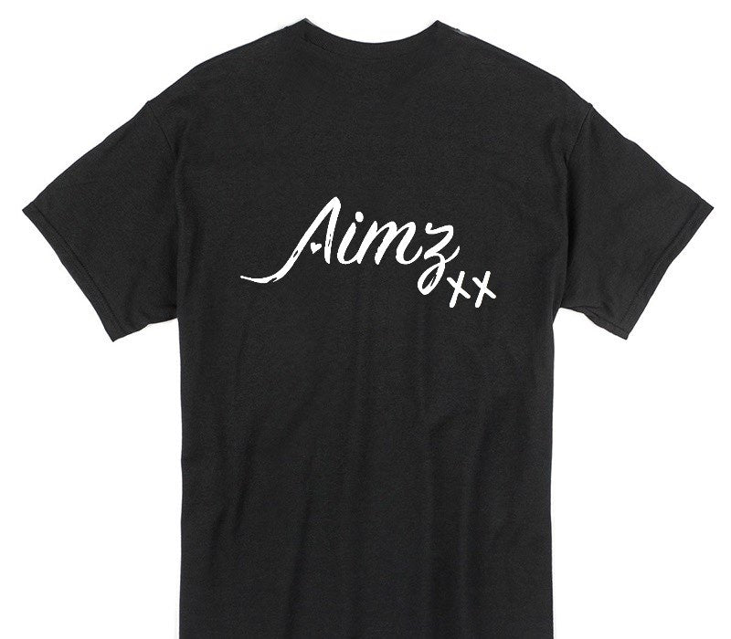 Custom Gildan 100% Cotton Black T-Shirt