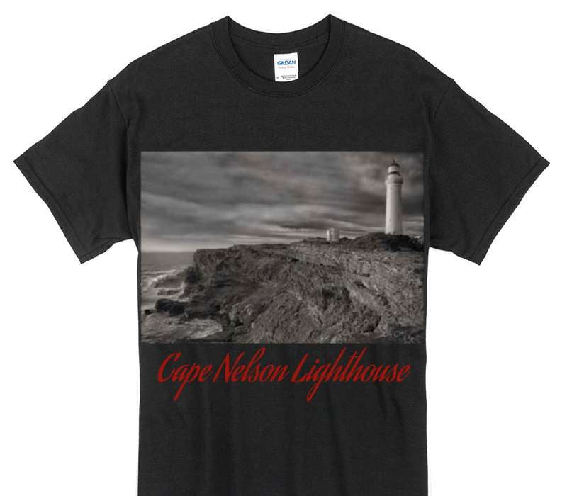 Custom Gildan 100% Cotton Black T-Shirt