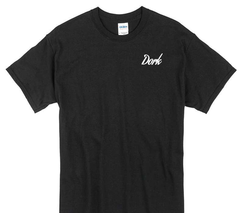 Custom Gildan 100% Cotton Black T-Shirt