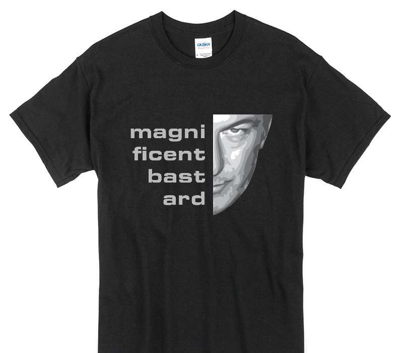 Custom Gildan 100% Cotton Black T-Shirt