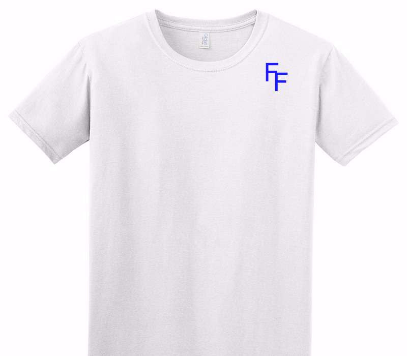Custom Adult Soft Style 100% Cotton White T-Shirt