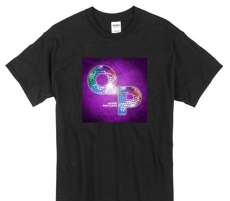 Custom Gildan 100% Cotton Black T-Shirt