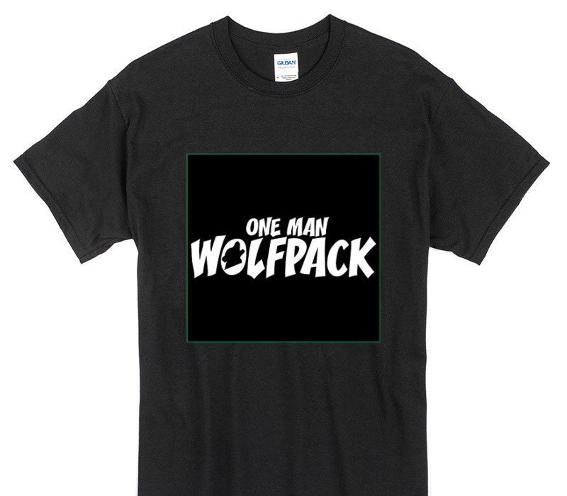 Custom Gildan 100% Cotton Black T-Shirt