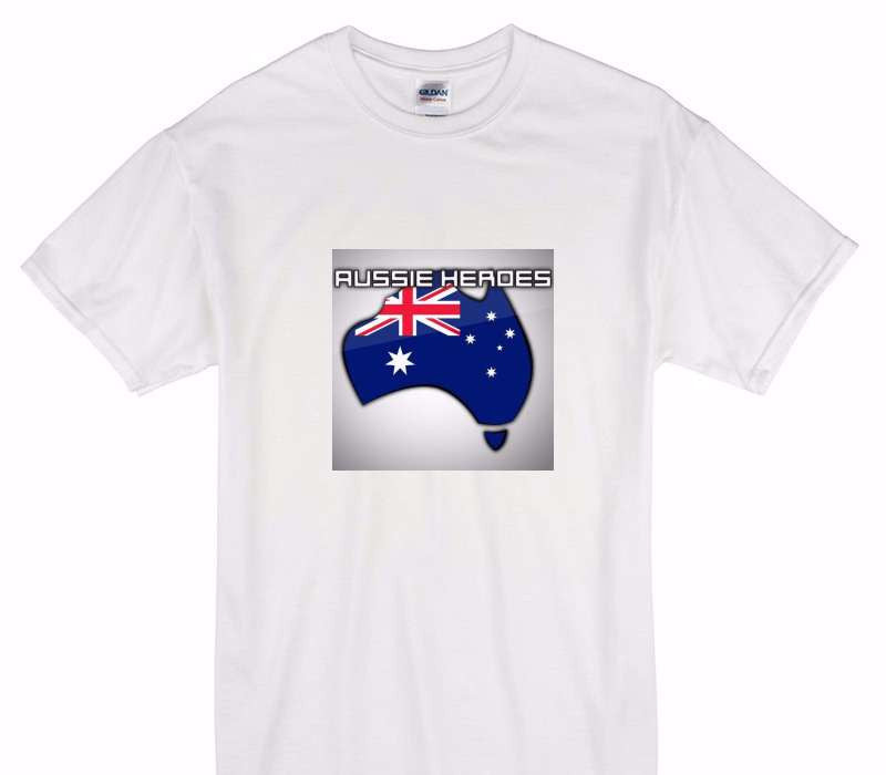 Custom Gildan 100% Cotton White T-Shirt