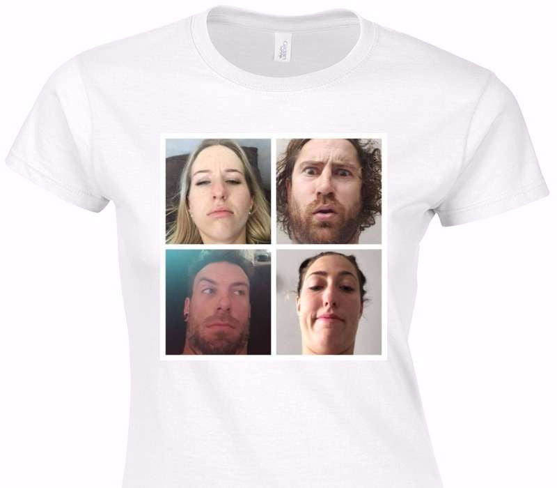 Custom Womens Soft Style 100% Cotton White T-Shirt