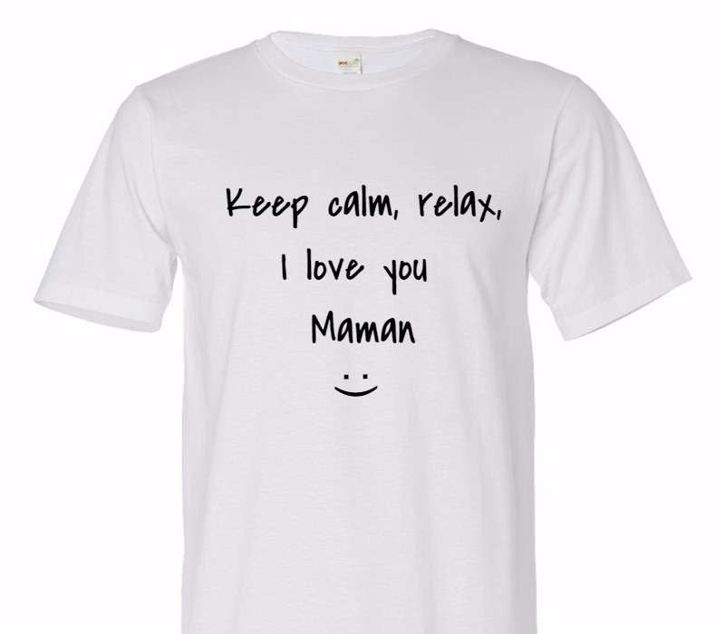 Custom Adult 100% Organic Cotton White T-Shirt