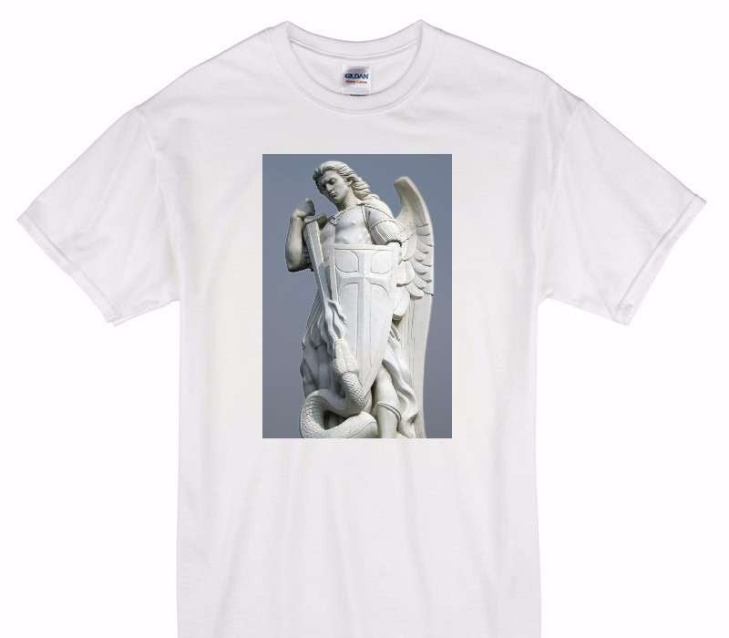 Custom Gildan 100% Cotton White T-Shirt