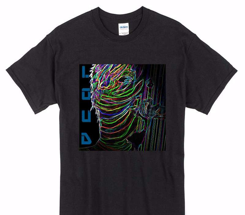 Custom Gildan 100% Cotton Black T-Shirt