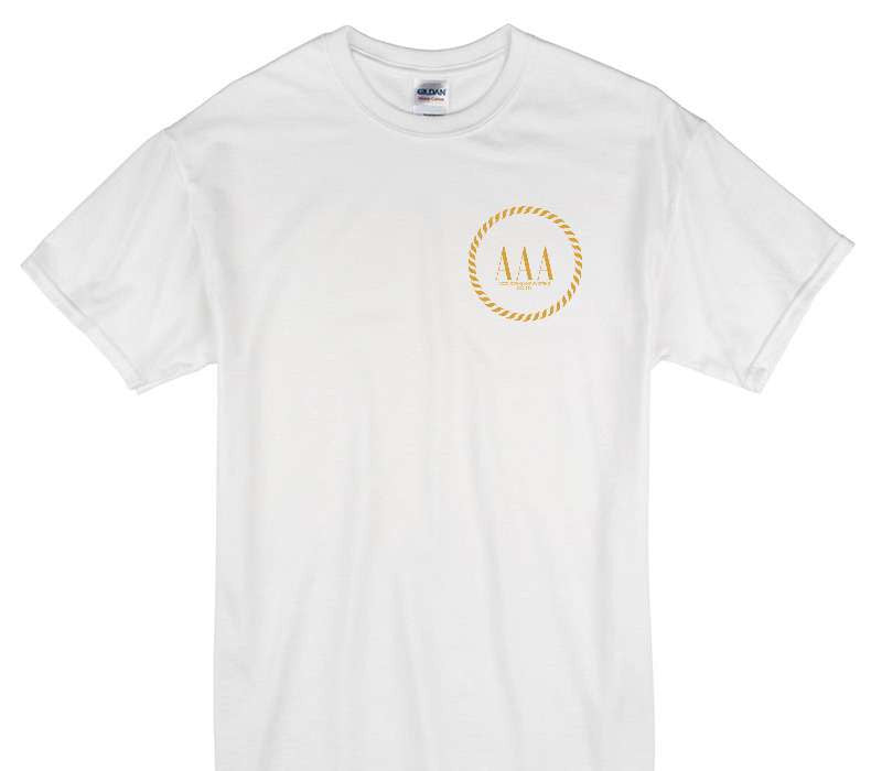 Custom Gildan 100% Cotton White T-Shirt