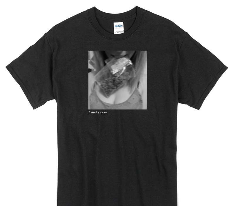 Custom Gildan 100% Cotton Black T-Shirt