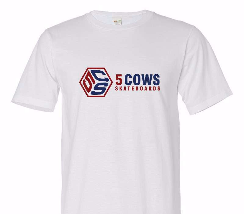 Custom Adult 100% Organic Cotton White T-Shirt