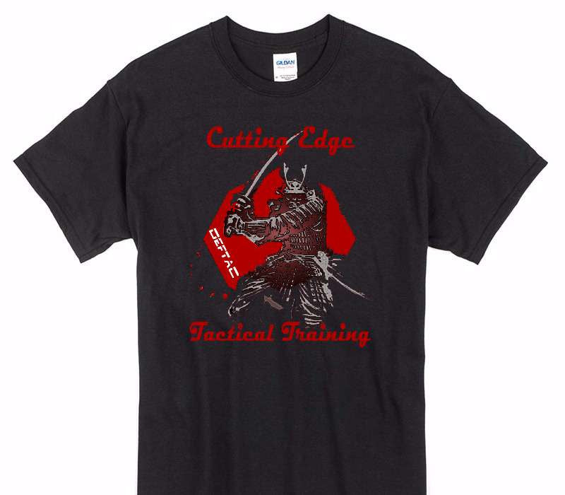 Custom Gildan 100% Cotton Black T-Shirt