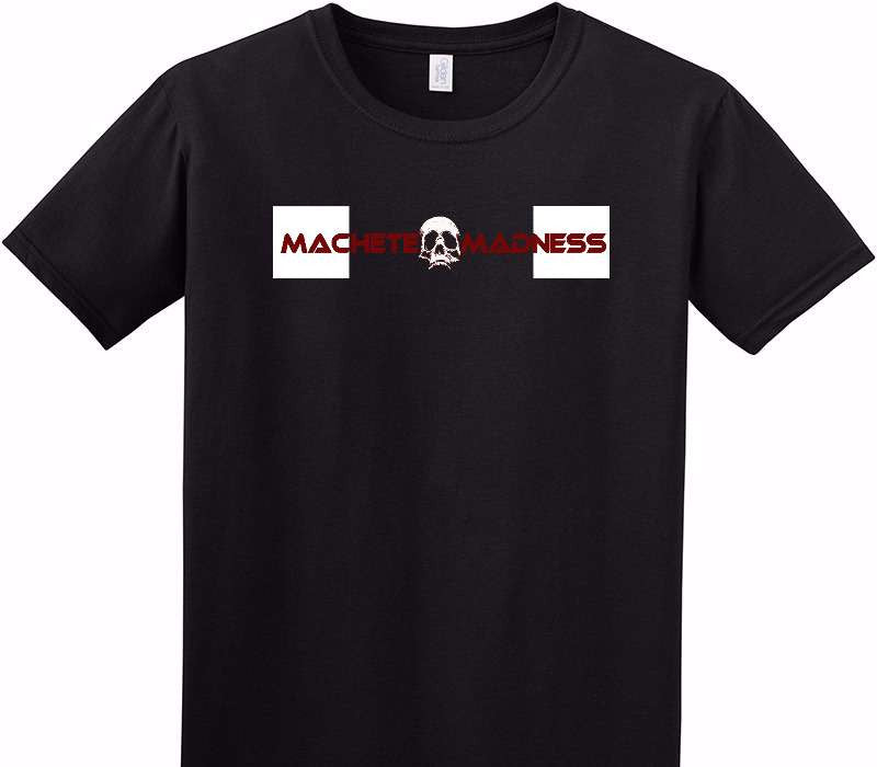 Custom Adult Soft Style 100% Cotton Black T-Shirt