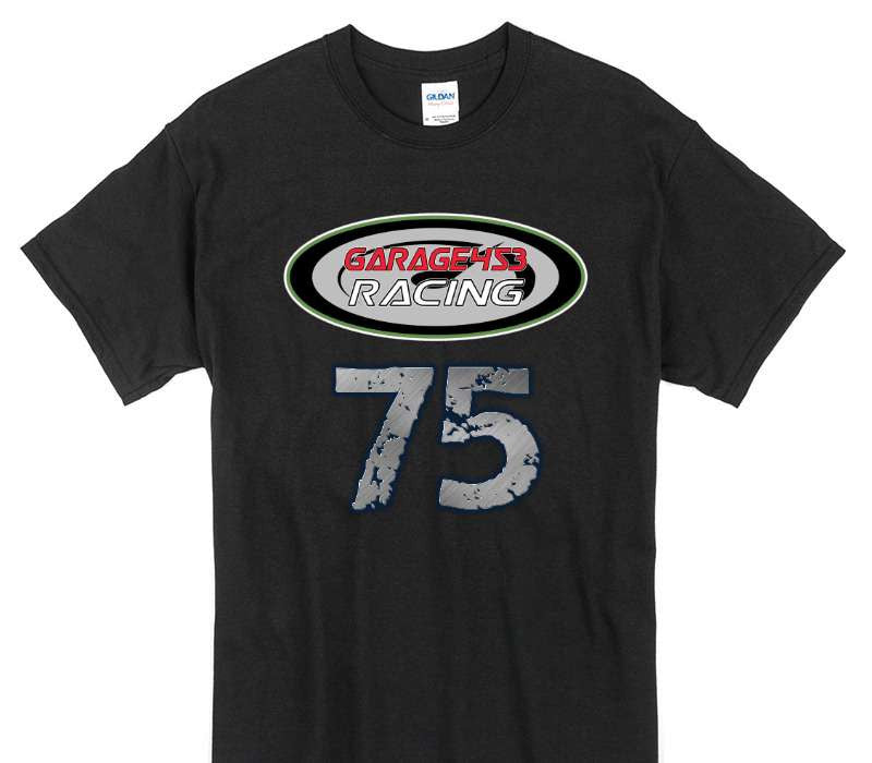 Custom Gildan 100% Cotton Black T-Shirt