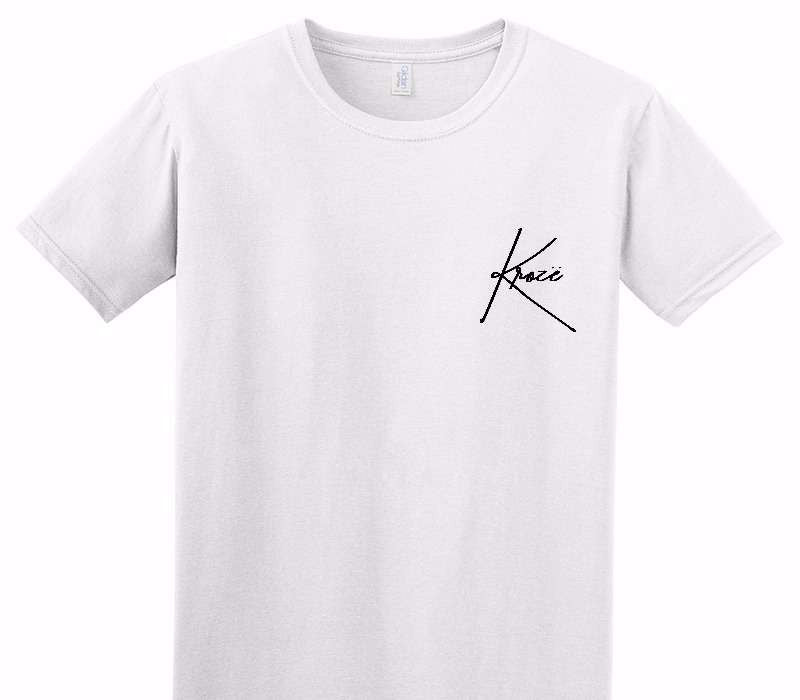 Custom Adult Soft Style 100% Cotton White T-Shirt