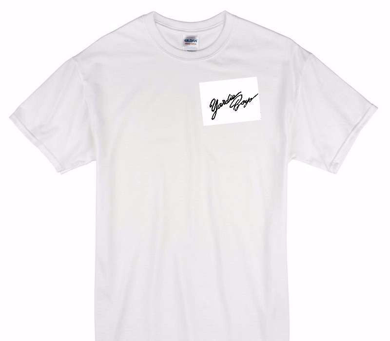 Custom Gildan 100% Cotton White T-Shirt