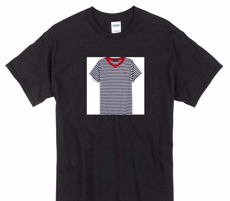 Custom Gildan 100% Cotton Black T-Shirt