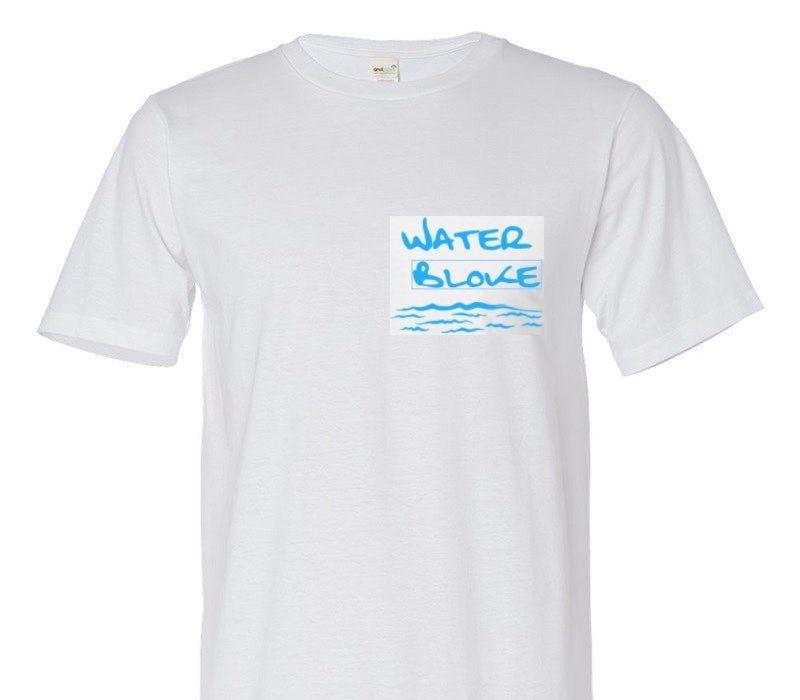 Custom Adult 100% Organic Cotton White T-Shirt