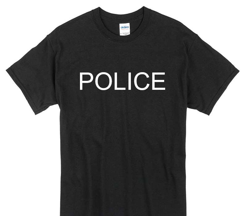 Custom Gildan 100% Cotton Black T-Shirt