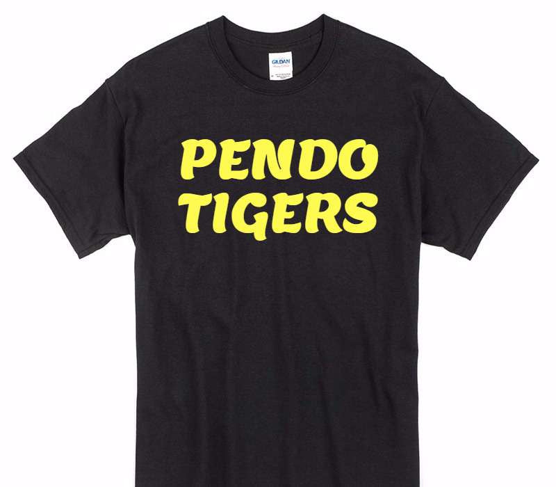 Custom Gildan 100% Cotton Black T-Shirt