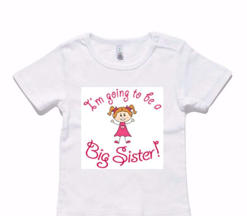 Custom AS Colour White Baby T-Shirt