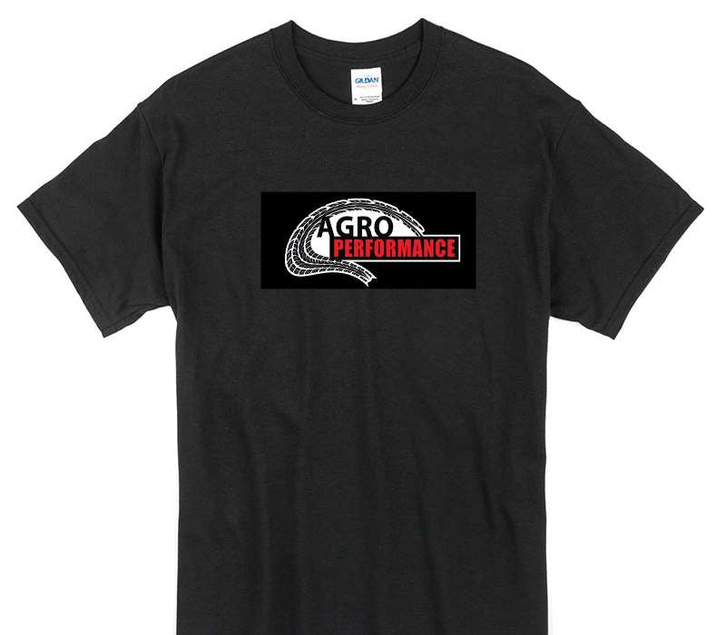 Custom Gildan 100% Cotton Black T-Shirt