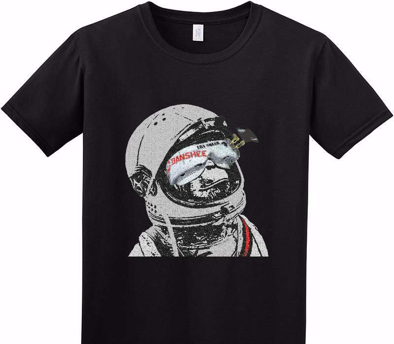 Custom Adult Soft Style 100% Cotton Black T-Shirt
