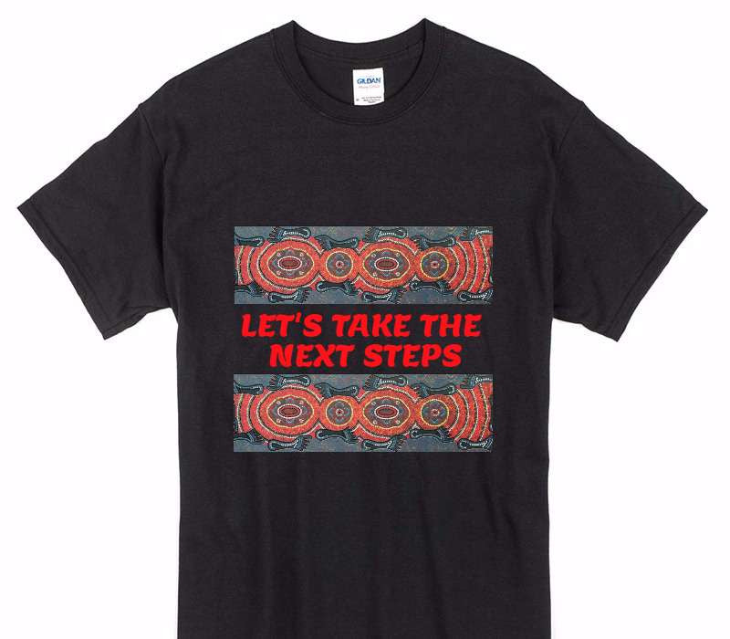Custom Gildan 100% Cotton Black T-Shirt