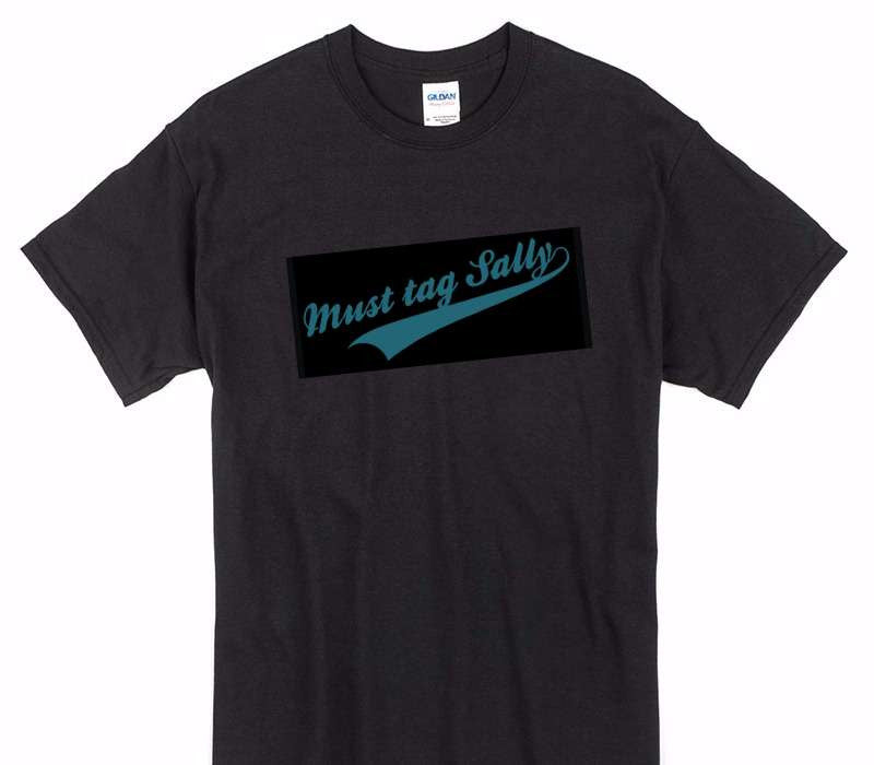 Custom Gildan 100% Cotton Black T-Shirt