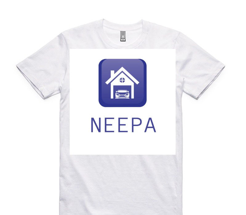 Custom AS Colour 100% Cotton White T-Shirt