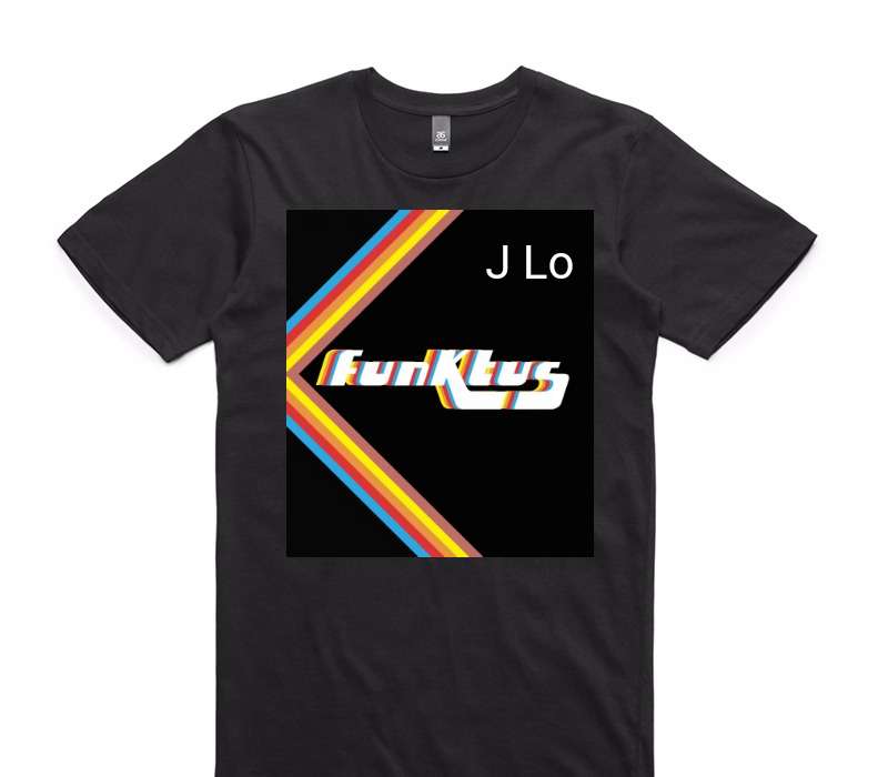 Custom AS Colour 100% Cotton Black T-Shirt