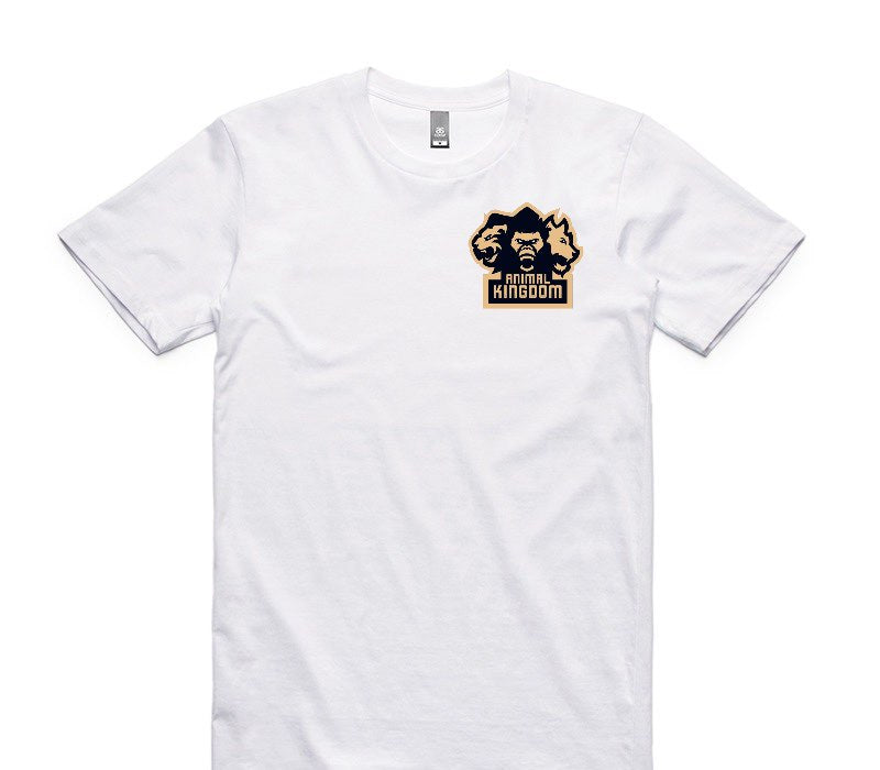 Custom AS Colour 100% Cotton White T-Shirt
