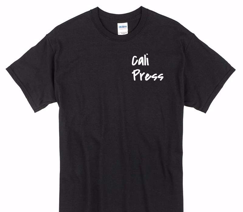 Custom Gildan 100% Cotton Black T-Shirt