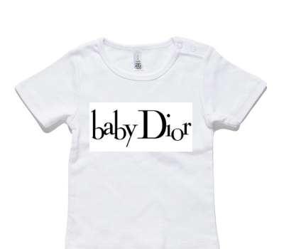 Custom AS Colour White Baby T-Shirt