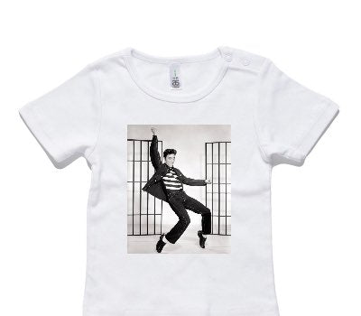 Custom AS Colour White Baby T-Shirt