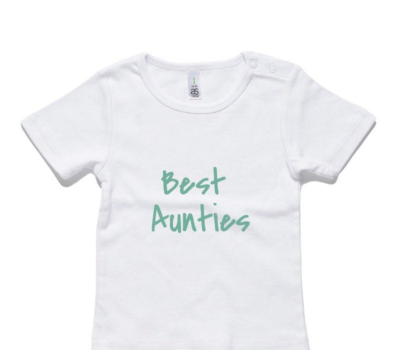 Custom AS Colour White Baby T-Shirt