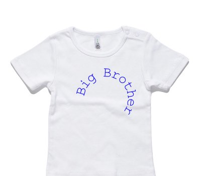 Custom AS Colour White Baby T-Shirt