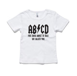 ABCD For Those About To Talk 100% Cotton Baby T-Shirt