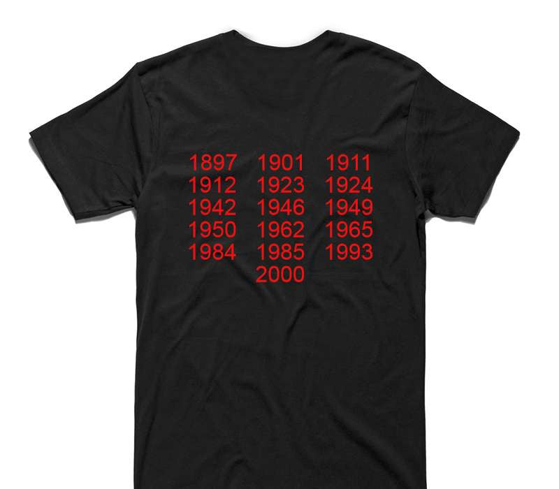 Custom AS Colour 100% Cotton Black T-Shirt