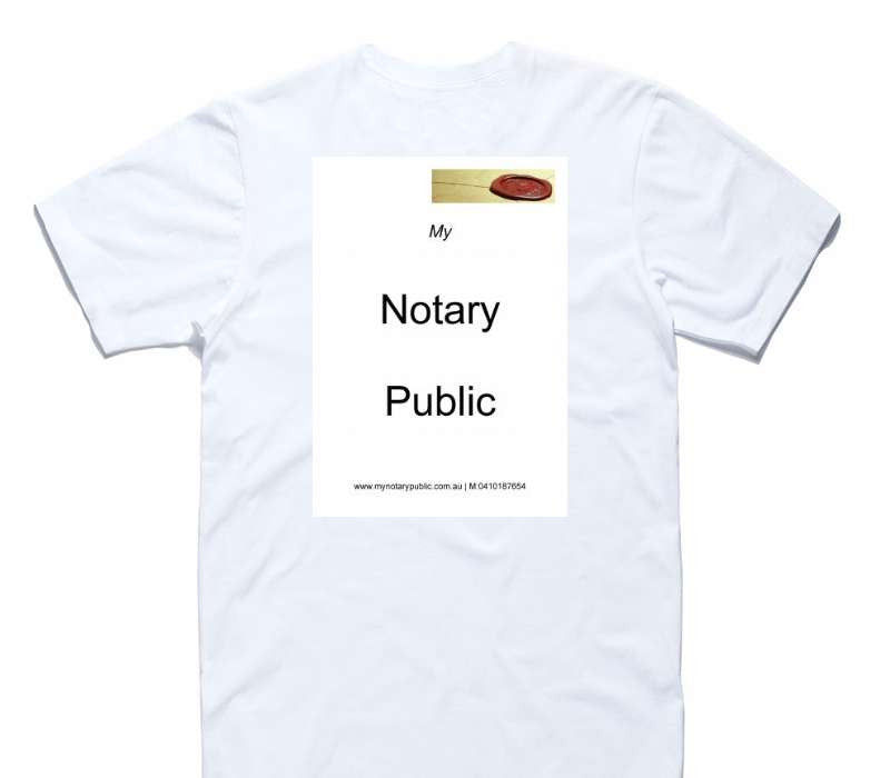 Custom AS Colour 100% Cotton White T-Shirt