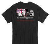 Custom Gildan 100% Cotton Black T-Shirt