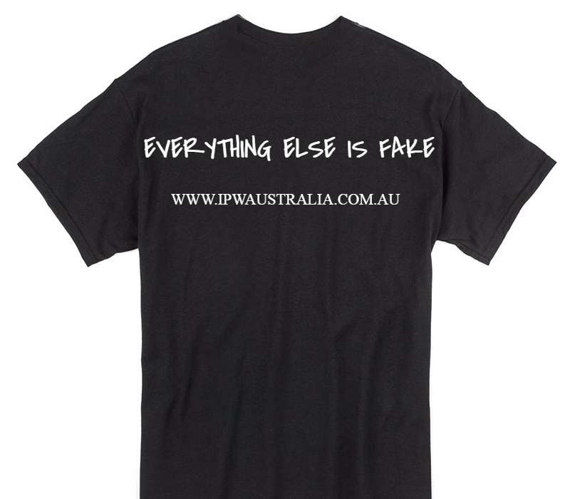 Custom Gildan 100% Cotton Black T-Shirt