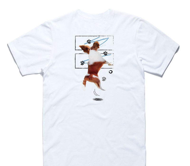 Custom AS Colour 100% Cotton White T-Shirt