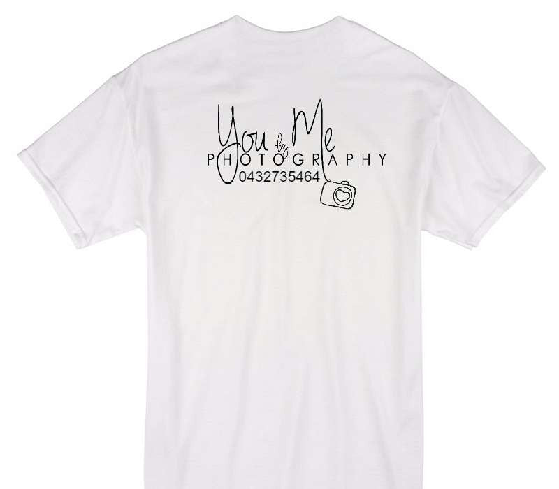 Custom Gildan 100% Cotton White T-Shirt