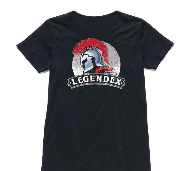 Custom Womens AS Colour 100% Cotton Black T-Shirt