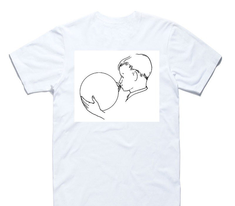 Custom AS Colour 100% Cotton White T-Shirt