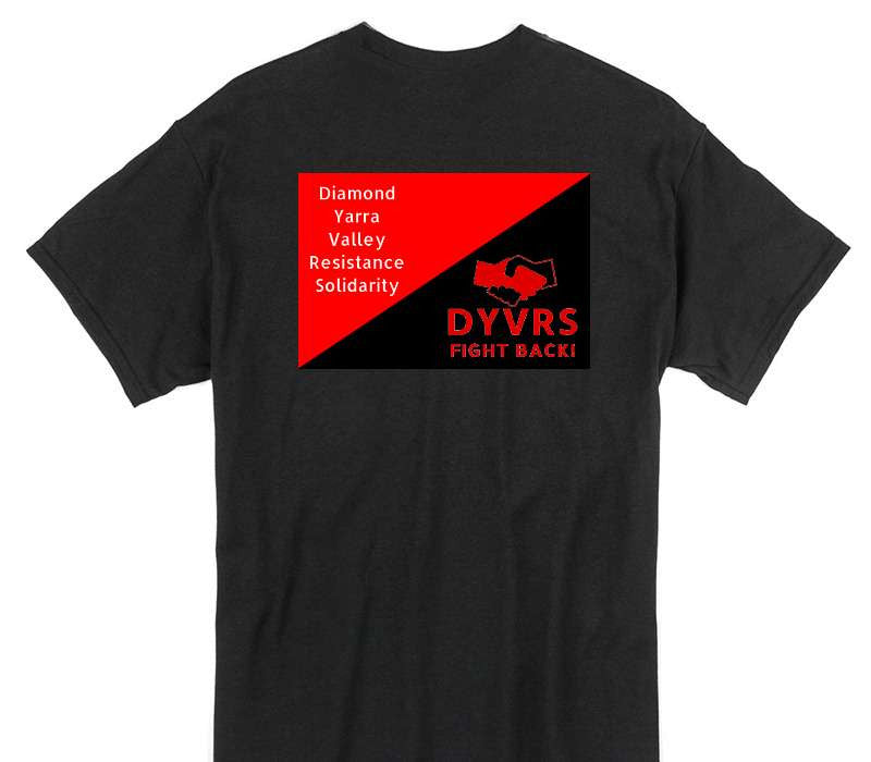 Custom Gildan 100% Cotton Black T-Shirt