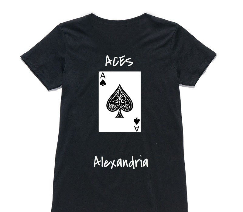 Custom Womens AS Colour 100% Cotton Black T-Shirt
