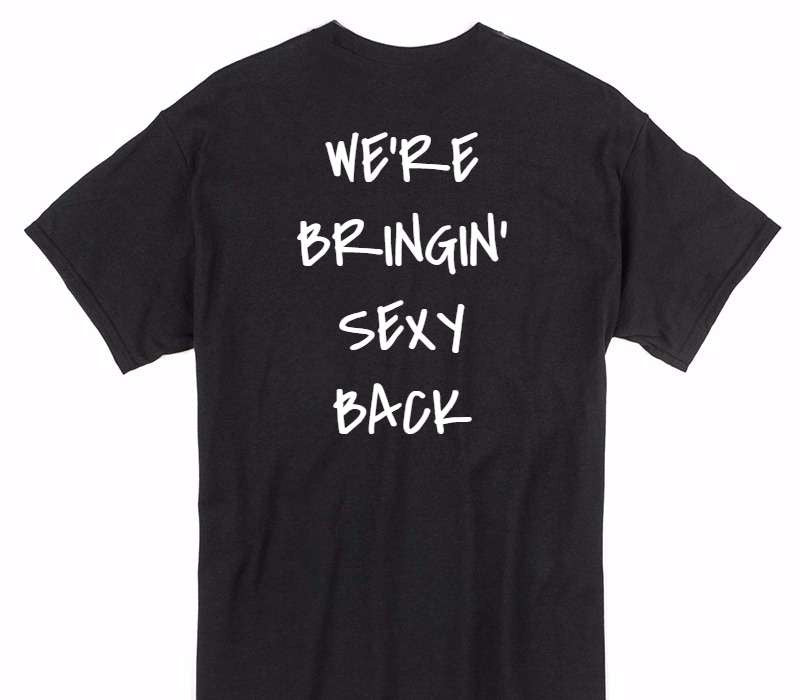 Custom Gildan 100% Cotton Black T-Shirt