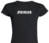 Custom Womens Soft Style 100% Cotton Black T-Shirt